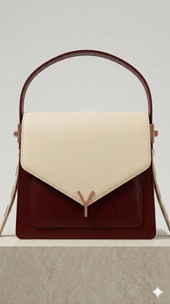 Ylana — Bordeaux / Cream