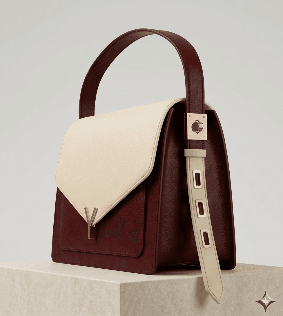 Ylana — Bordeaux / Cream