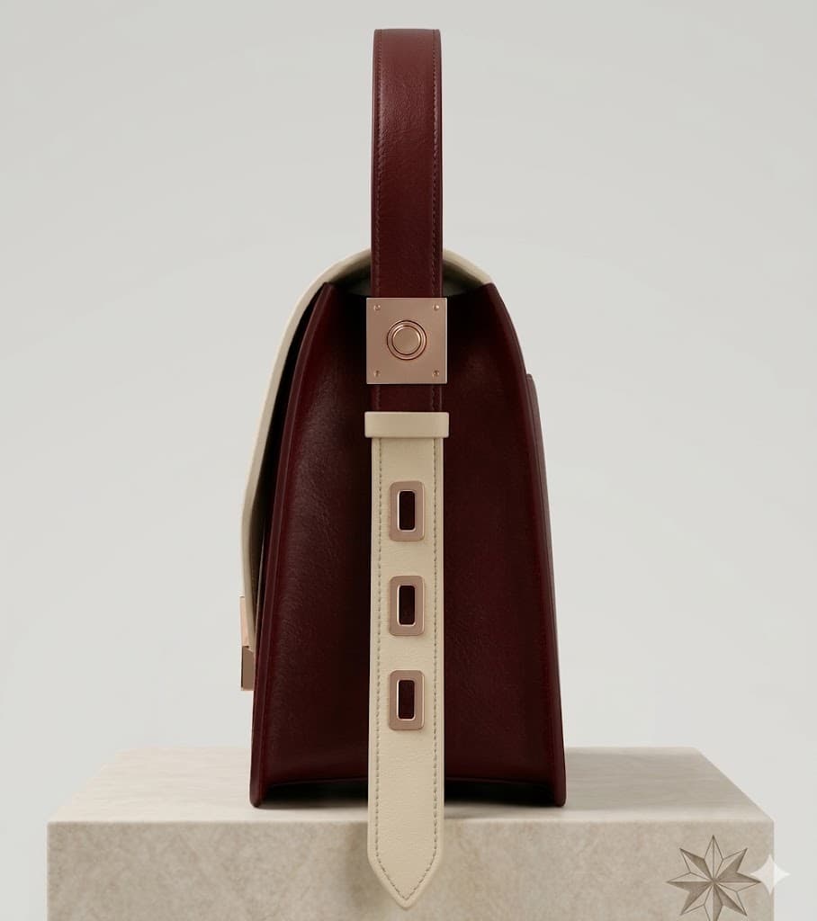 Ylana — Bordeaux / Cream