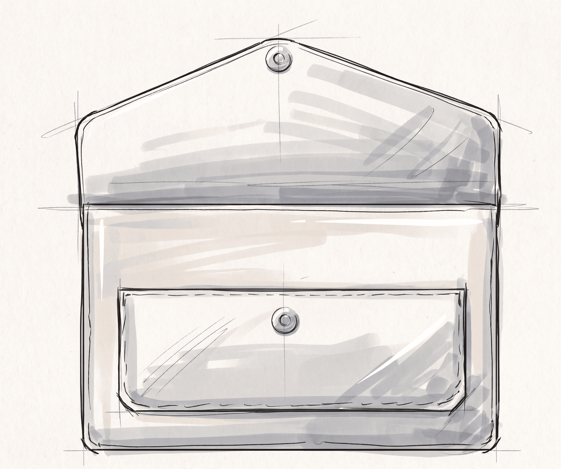 The envelope flap